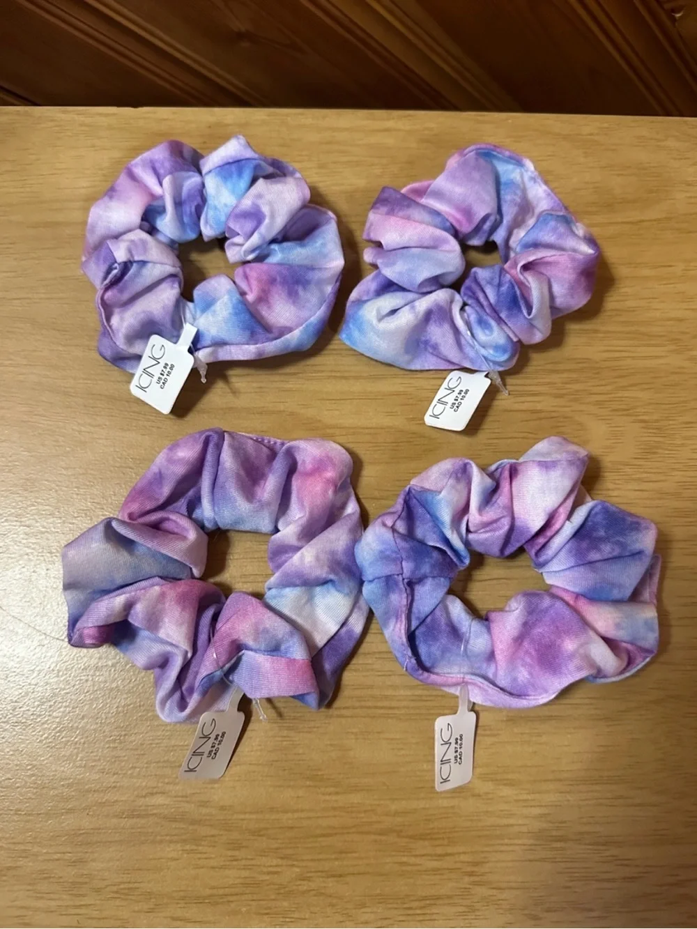 Icing tie dyed